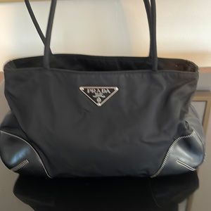 Prada shoulder bag black